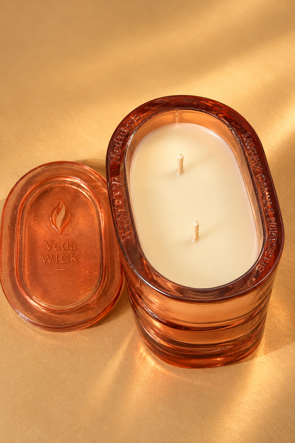 Sagittarius – Rose Amber Capsule Candle