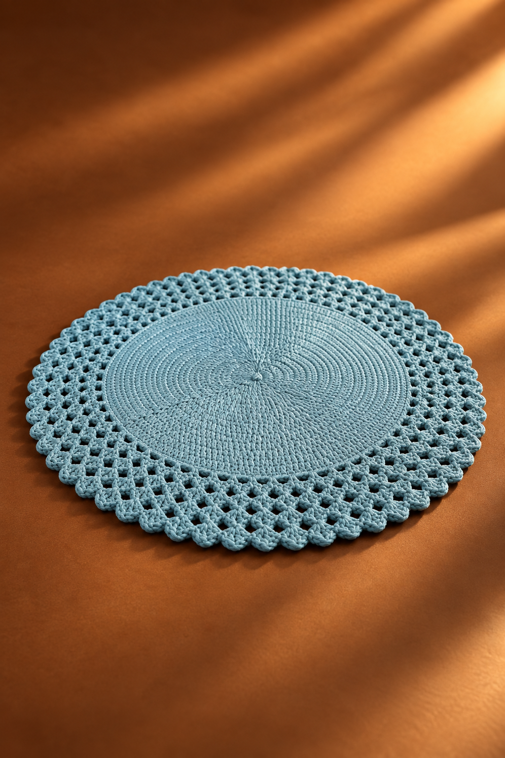 Skyblue Candle Mat