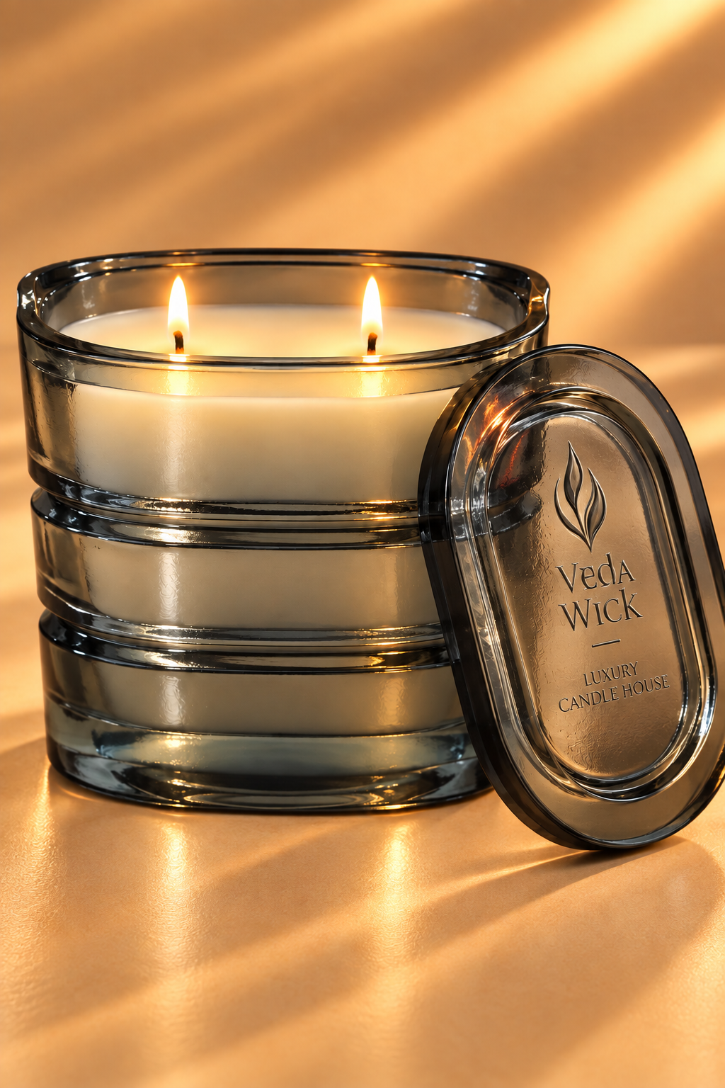 Aquarius – Smoke Grey Capsule Candle