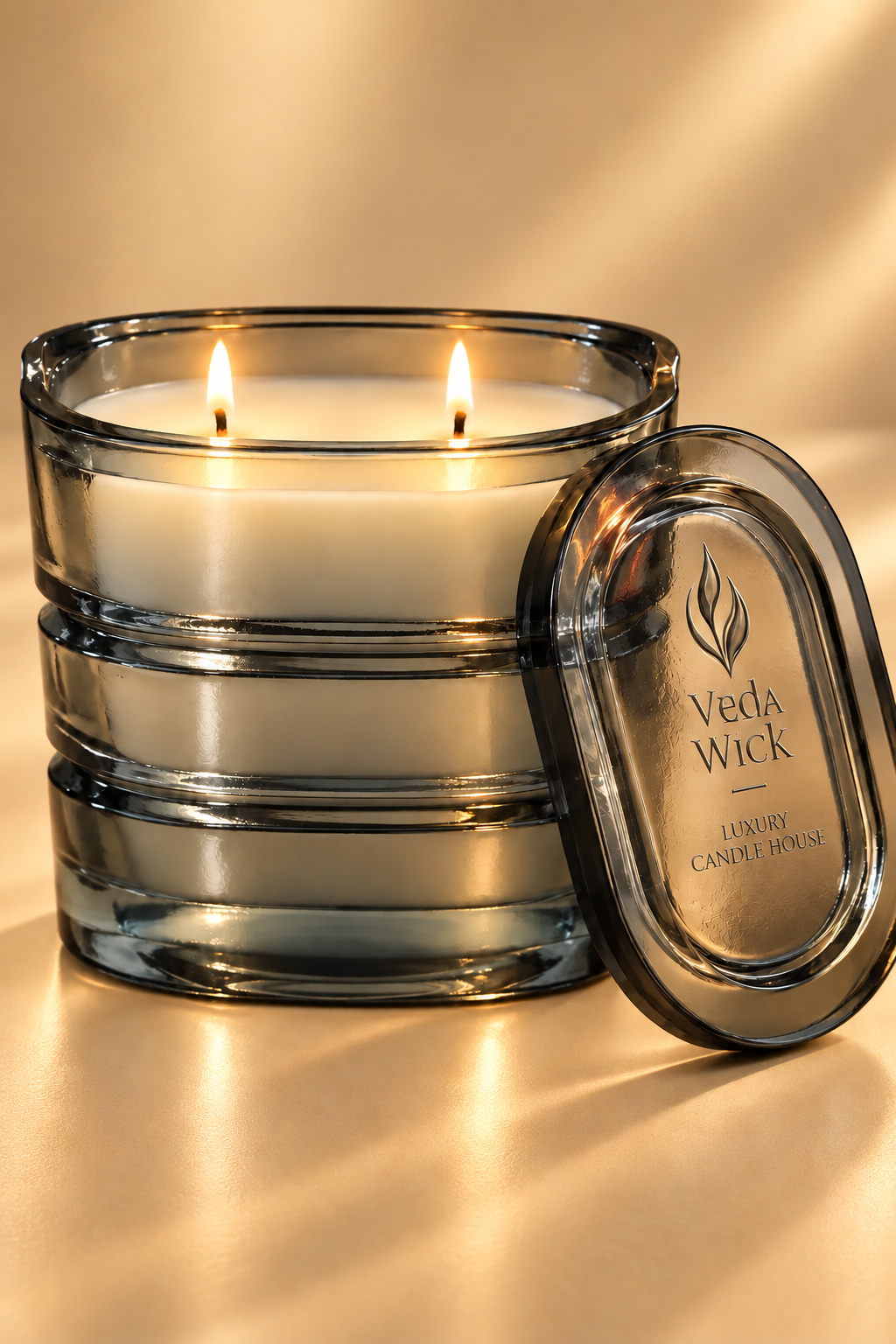 Aquarius – Smoke Grey Capsule Candle